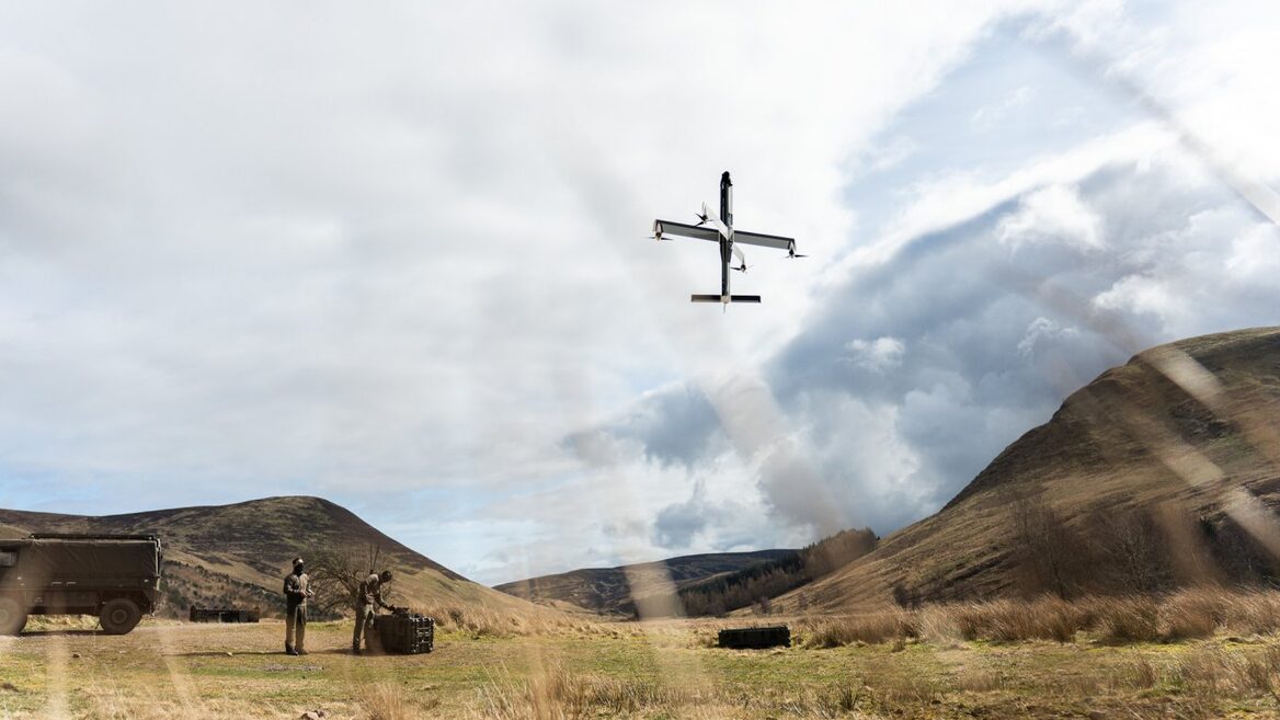 Stark Virtus kamikaze drone in field testing, Ukraine