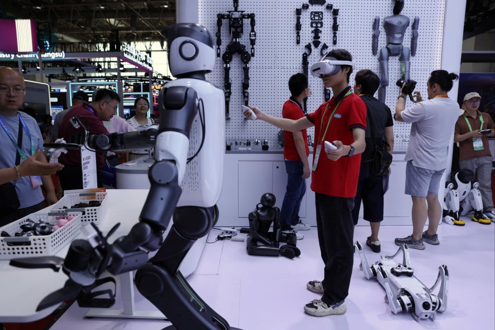 China humanoid robot factory