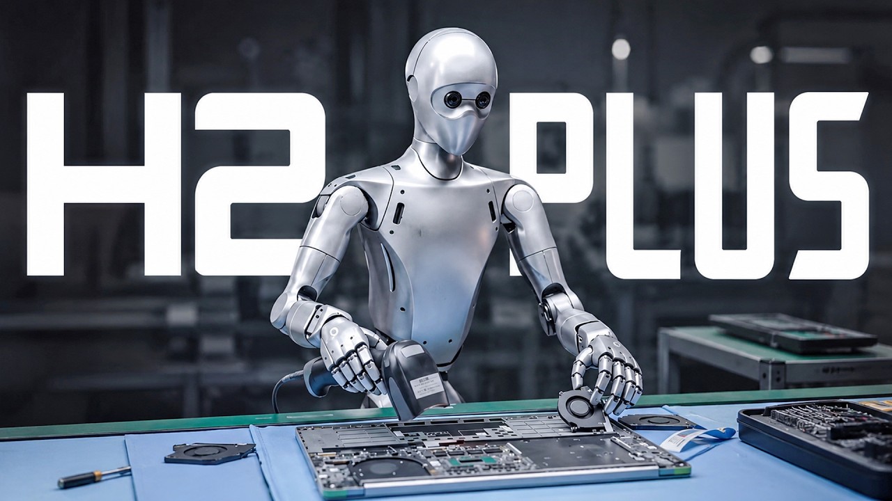 Unitree H2 Plus humanoid robot Nvidia Computex Taipei 2026